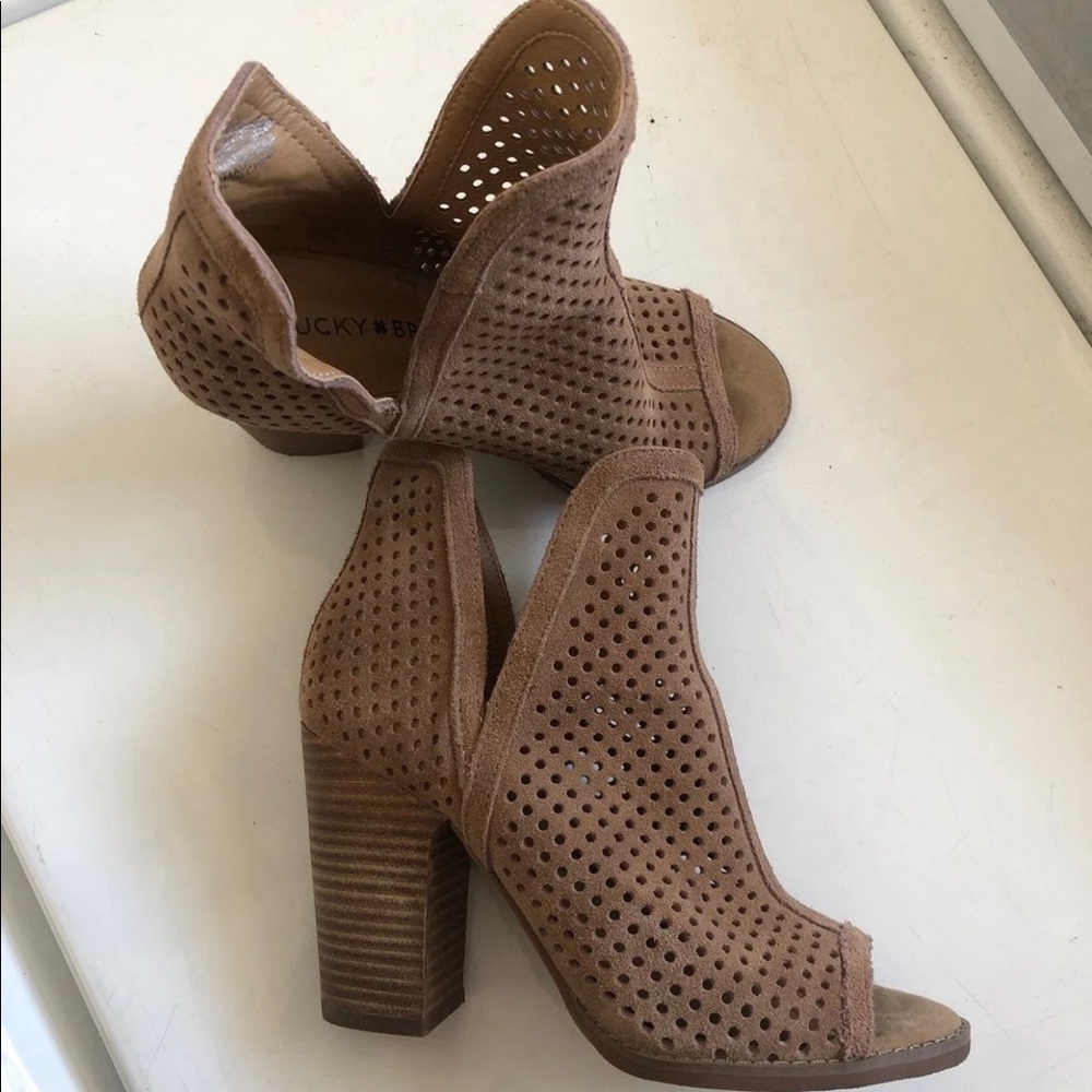 Lucky brand booties